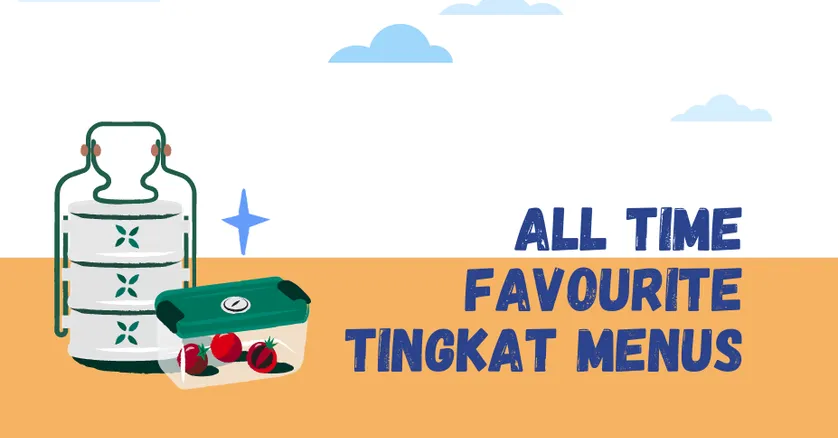 All Time Favourite Tingkat Menus